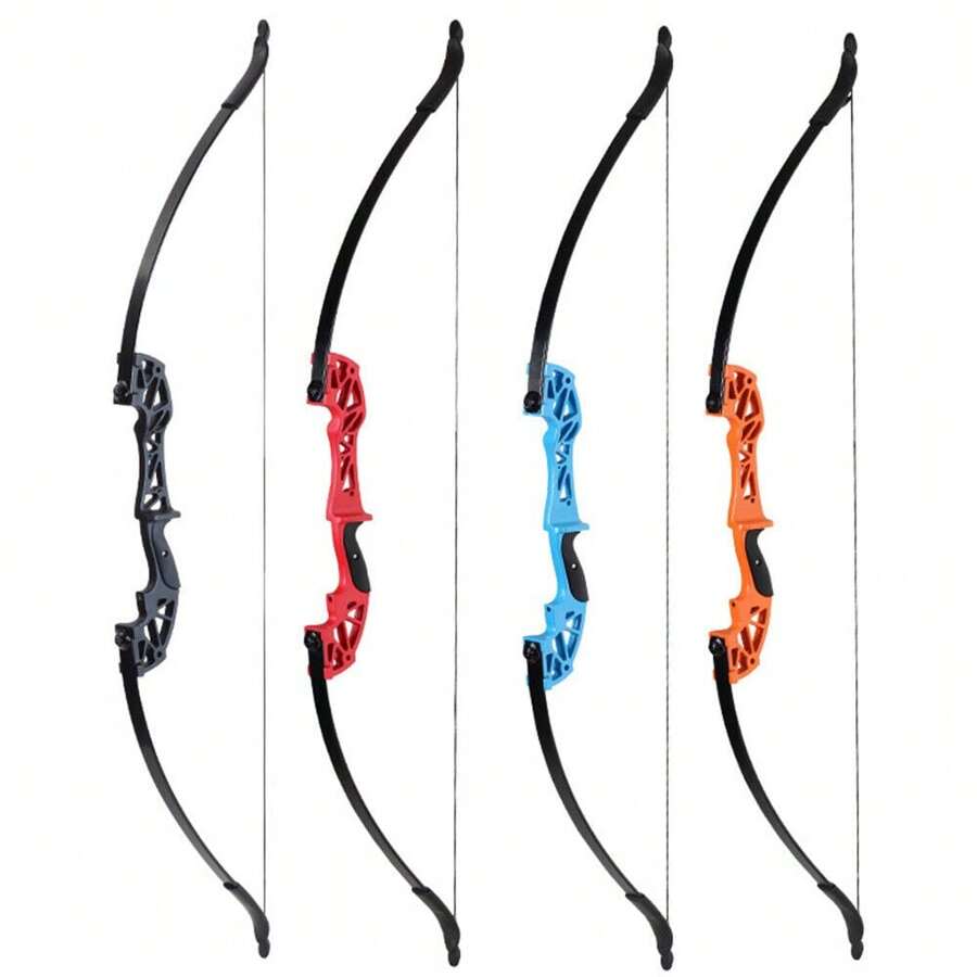 40LBS Archery Recurve Bow And Arrows Set For Adults Metal Riser 53