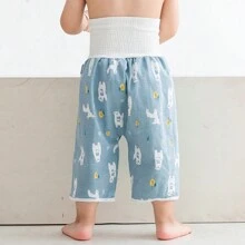 Couches lavables imperméables pour bébé, pantalon à couche protecteur anti-fuite pour nourrissons, culottes de propreté pour enfants, cadeaux de décoration pour la douche de bébé et la famille