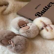 毛绒马尾发夹，发髻夹，秋冬发饰 - 多色 - 查看 3