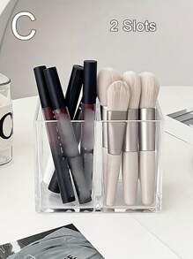 透明亚克力笔筒、办公桌文具收纳盒、多功能学生笔杯、办公笔记本收纳盒、办公桌收纳盒、口红化妆品收纳盒、眉笔收纳盒、梳妆台办公桌收纳盒、大容量桌面收纳盒、桌面收纳盒、梳妆台收纳盒、创意化妆刷收纳桶、个性桌面眉笔口红收纳盒、轻便化妆品收纳盒、高端奢华办公桌收纳盒、返校大学用品 - 彩色 - 查看 15