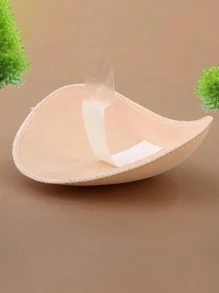 Almohadillas para hombros autoadhesivas de esponja, realzadoras de hombros, almohadillas para hombros de esponja sin costuras, almohadillas para hombros envueltas en tejido de punto, almohadillas de repuesto duraderas para trajes, vestidos y prendas, para hombros de chaqueta, traje, camiseta