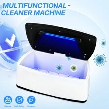 TOEDO Nail Tool Sterilizer,Portable Large USB Sterilization Box High Temperature Cleaning Box For Manicure Salon,Tweezers,Tattoo,Scissors,Jewelry,Phone, Watch,Underwear - Multicolor - View 3