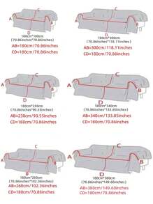 1 chiếc chăn vải nỉ Giáng sinh cho ghế sofa, họa tiết bông tuyết ấm áp cho ghế sofa, vỏ bọc ghế sofa chống trầy xước thân thiện với vật nuôi có thể giặt được, đồ trang trí nhà phù hợp cho ghế sofa kết hợp hình chữ L và ghế sofa 1/2/3/4 chỗ ngồi (bán riêng), quà tặng & đồ trang trí Giáng sinh - Đỏ - Xem 2