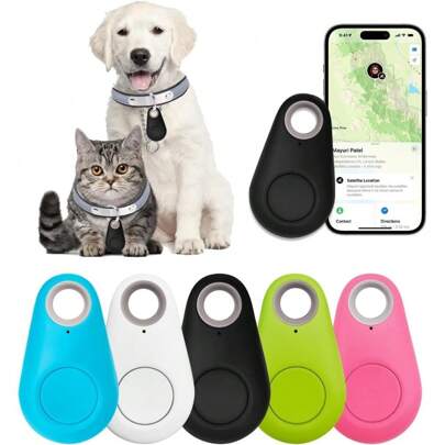Short Distance Anti Loss Alarm, Bluetooth Tracker Locator For Pets, Keys, Wallets, Valuables, Elderly And Kids, Compatible With Apple And Android Devices, Compact And Convenient,Suitable For Item Loss Reminder (When Leaving The Bound Device More Than 25 Meters Away) And Accurate Search After Loss (When Finding Within A Rough Range Of 25 Meters)
