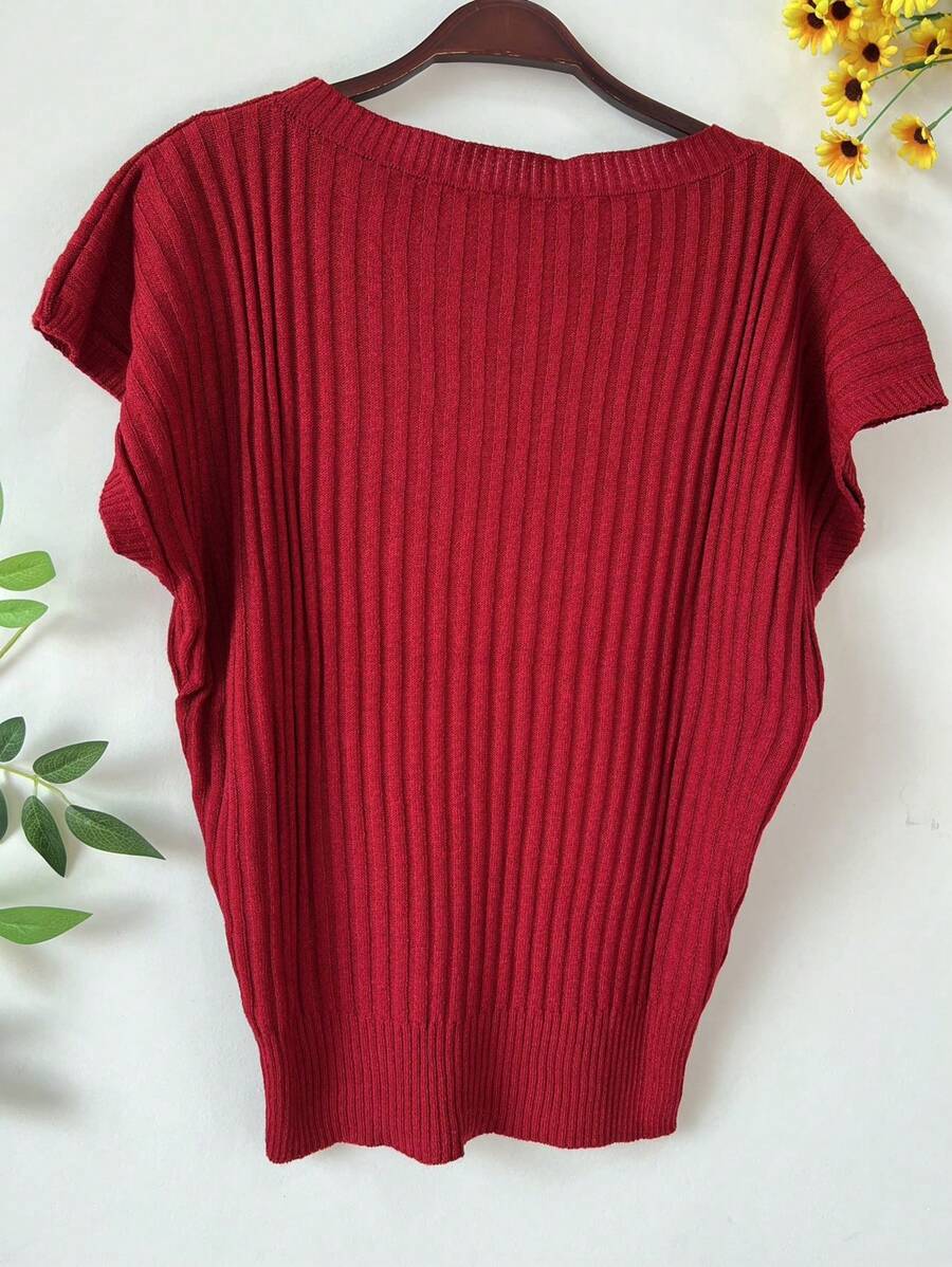 MODAL BLOUSE - Red - View 1