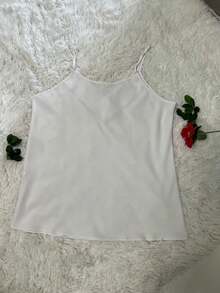 Women's Plus Size Strap Blouse, Trend, Summer, Fashion - trắng - Xem 5