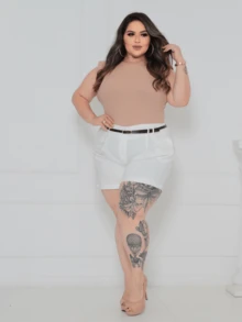 Marrant Tailored Shorts Plus GG G1 G2 G3 Fashion 2024 - trắng - Xem 1