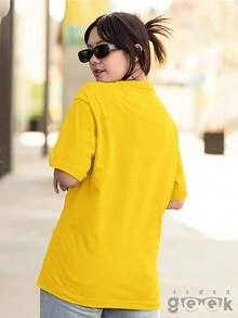 Shirt Brazilian Jesus T-Shirt Brazil Christ The Redeemer Rio Janeiro Ref 1431 FLUXOGEEK - Yellow - View 7