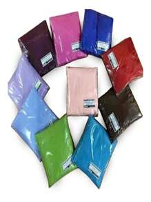 Single Fitted Sheet With Full Elastic Luxury Line Loose - trắng - Xem 3