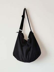 高中生和大学新生 多功能简约帆布斜挎包、单肩包、流浪包 适用于旅行、学院、学校、户外和运动 夏季学院包 圣诞礼物 尖叫包 冬季挎包 皮包 手提包 节日必备品 露营斜挎包 返校包 斜挎包 春季学校用品 健身包斜挎包 侧包 - 黑色 - 查看 9