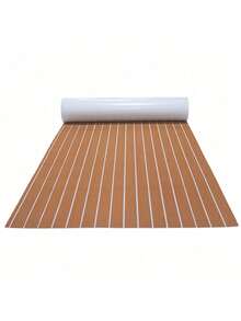 ZhdnBhnos 船舶地板 EVA 泡沫游艇柚木甲板垫 地毯地板垫 94 英寸 X 35 英寸