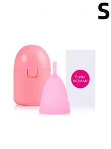 一套A级硅胶月经杯，卫生且可重复使用。