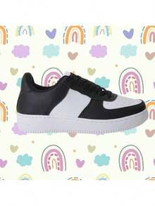 Women's Casual Soft Walking Sneakers Best On The Market Comfortable Promotion Immediate Shipping Launch 2024 Cheap Simple - Đen và trắng - Xem 3