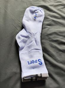 Kit 12 Pairs Of Men's Socks, Good Quality, Great, Long Shaft - 彩色 - 查看 4