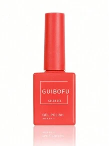 14色凝胶指甲油套装，秋季闪亮亮片指甲油套装，可卸UV指甲油，美甲设计，纯色，15毫升/瓶 - 彩色 - 查看 7