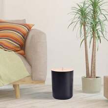 8 pièces, accessoires de salle de bain de luxe en plastique et bambou, distributeur de savon, porte-savon, porte-brosse de toilette, porte-brosse à dents, gobelet, plateau de vanité, distributeur de cotons-tiges, cadeau d'anniversaire, pendaison de crémaillère, Noël, coffret cadeau de vacances (blanc, noir et gris) Rentrée des classes