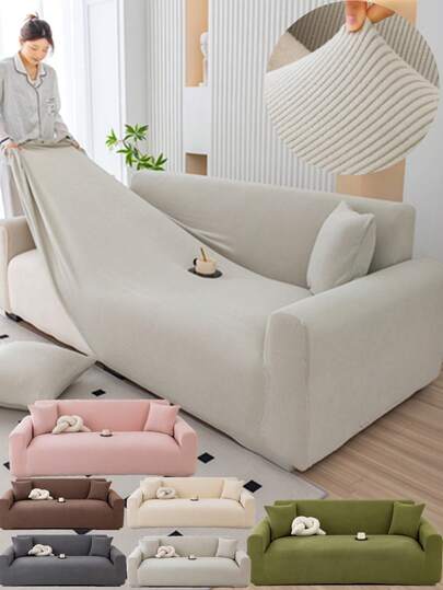 1PC 1/2/3/4 Seater Autumn And Winter Minimalist Corduroy All Inclusive Sofa Cover Elastic All Inclusive Sofa Cover Home Decor - 1 Seat : Suitable For Sofas 90-125cm(35-49in) Long / 2 Seat : Suitable For Sofas 145-170cm(57-67in) Long / 3 Seat : Suitable For Sofas 190-210cm(74-83in) Long / 4 Seat : Suitable For Sofas 235-280cm(92-110in) Long