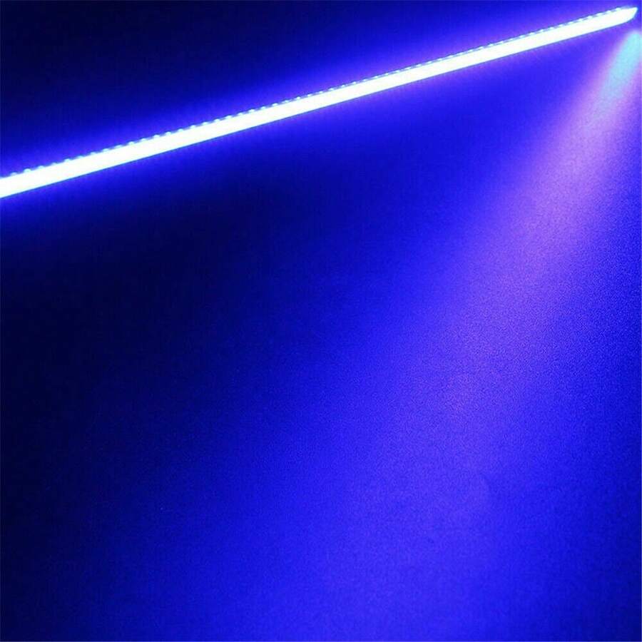 12V LED Strip DRL Daytime Running Lights Fog COB Car Lamp Driving Blue