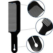 1pc Barber Combs, 8.6 Inch Clipper Combs Flat Top Clipper Combs Barber Blending Comb Heat Resistant Hair Cutting Combs For Clipper-Cuts And Flattops - Multicolor - View 4