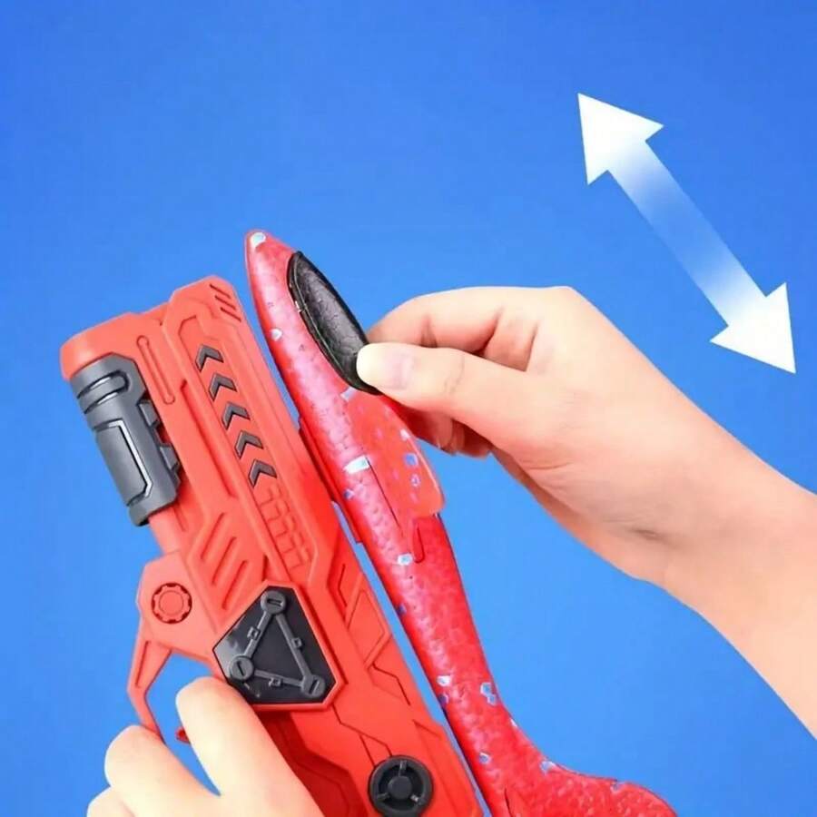2024 New Foam Airplane Launcher Toy, Catapult Plane Toy, Outdoor