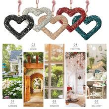 1 件闪亮心形吊坠可爱水钻心形挂饰，可爱心形吊饰，送给朋友/爱人的礼物圣诞树装饰/情人节装饰 - 彩色 - 查看 3