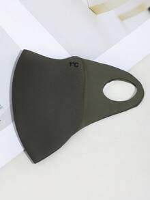 1 chiếc khăn che mặt bằng vải nỉ dày màu đen/than cho nam, chống gió và ấm, chống tia UV dùng cho hoạt động ngoài trời vào mùa thu/đông, du lịch, thể thao, mặc hàng ngày và đi học - A - Xem 7