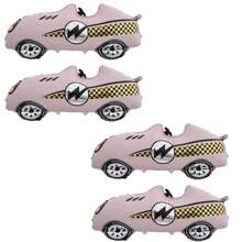 1 件赛车氦气铝箔气球，车轮方格旗快速赛车头盔路障生日快乐气球派对装饰主题派对用品，圣诞节 - 彩色 - 查看 30