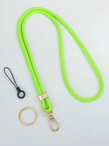 1 件黑色尼龙颈带手机挂绳，适用于身份证徽章夹和钥匙，配有手机绳，可爱的教师挂绳，适用于信用卡、通行证、手机饰品配件，配有金属钥匙圈，是送给女士、男士、职员、学生、老师、朋友的绝佳礼物，万圣节学校汽车配件，哥特 Y2k - 彩色 - 查看 17