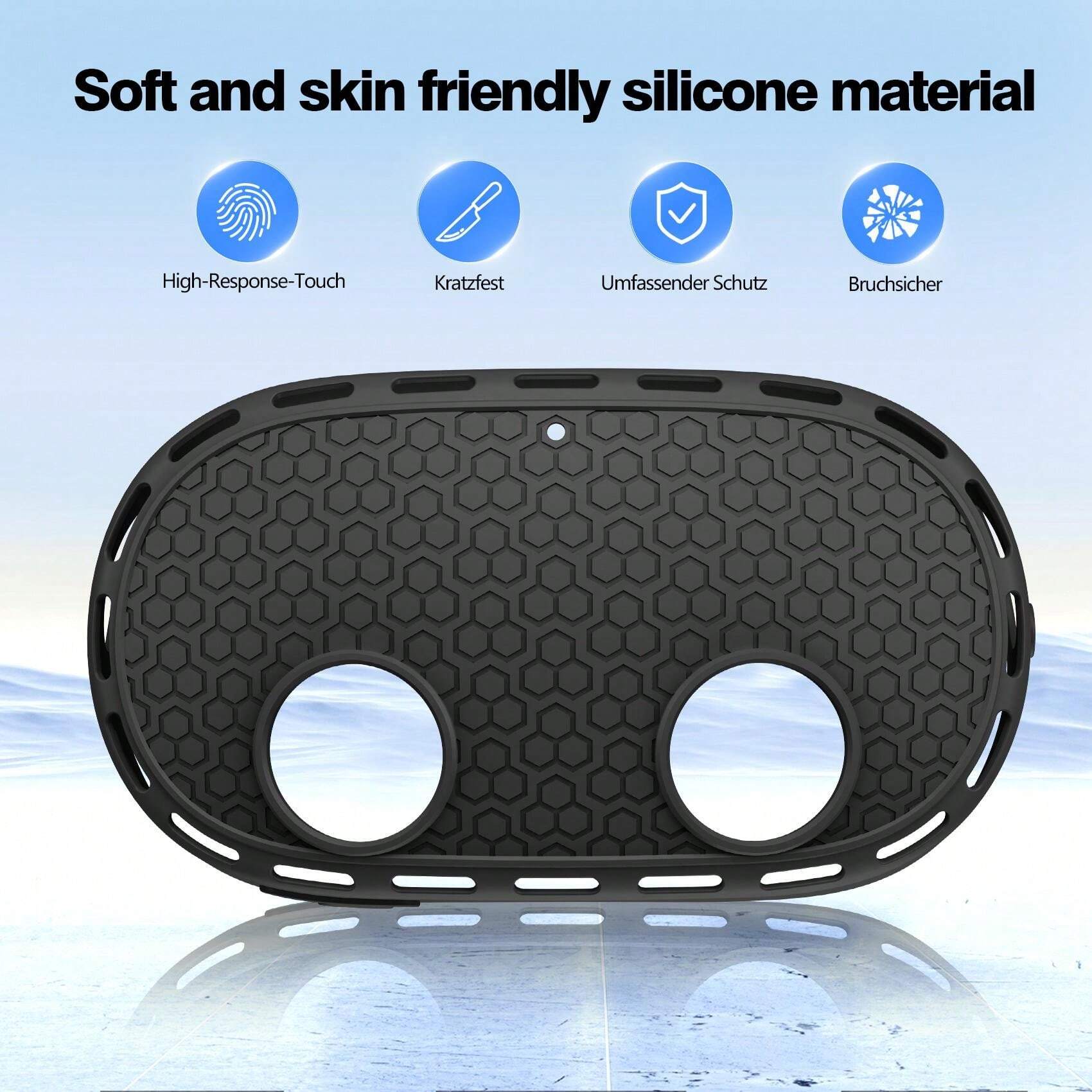 7in1 VR Accessories Kits For Meta Quest 3S Silicone Protective Cover VR