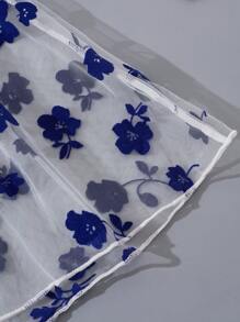 Sheer & Sexy Women's Lingerie Set, Includes Romantic Nightgown And Seductive Thong Panty