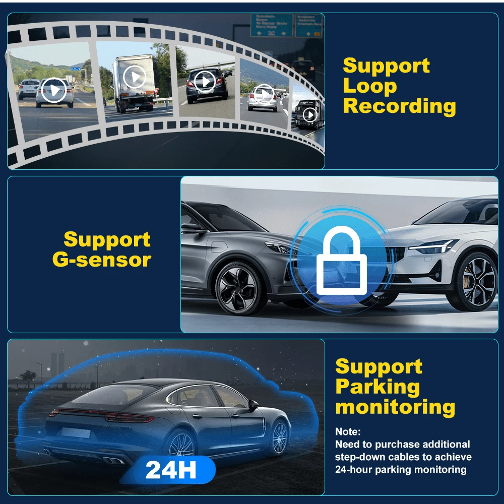 BEPOCAM ZD03 Mini Câmera Veicular 4K UHD Sem Bateria Necessária