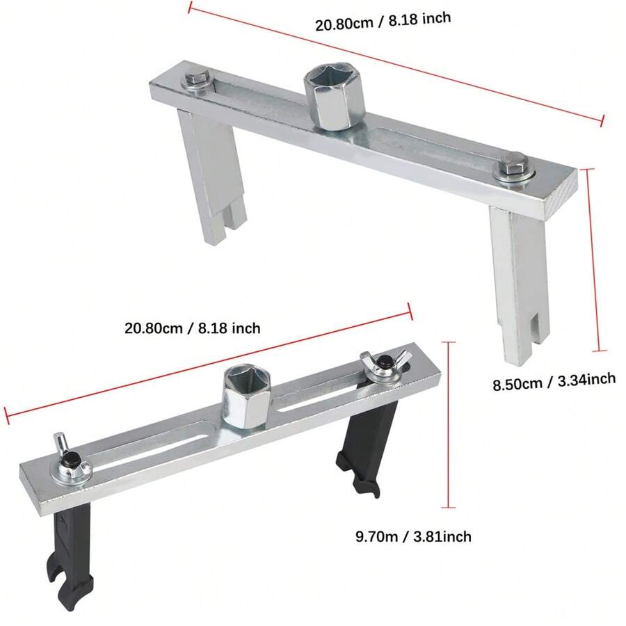 For Straight Bending Fuel Tank Pump Disassembly 2 Claw Adjustable