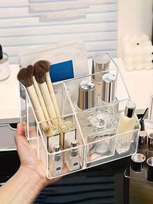 透明亚克力笔筒、办公桌文具收纳盒、多功能学生笔杯、办公笔记本收纳盒、办公桌收纳盒、口红化妆品收纳盒、眉笔收纳盒、梳妆台办公桌收纳盒、大容量桌面收纳盒、桌面收纳盒、梳妆台收纳盒、创意化妆刷收纳桶、个性桌面眉笔口红收纳盒、轻便化妆品收纳盒、高端奢华办公桌收纳盒、返校大学用品 - 彩色 - 查看 7