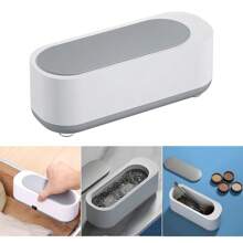 3PCS Ultrasonic Cleaner  Wave Tank Glasses Watch Jewellery Cleaning Machine 1/3x - White - View 2