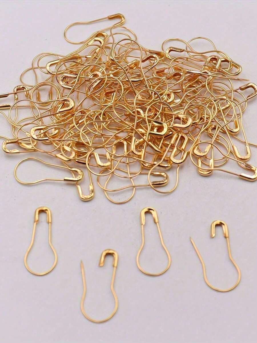 100pcs 0.8 Inch Clothing Tag Pins With Clear Box For Tags And Gift