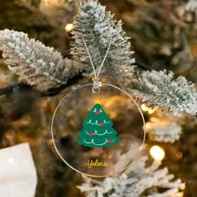 1 件定制名字创意圣诞卡通小礼品装饰亚克力装饰生日礼物圣诞礼物感恩节礼物圣诞雪人亚克力标志装饰派对礼物家人和朋友特别礼物。 - 白色 - 查看 26