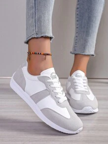 Women's New Lightweight Breathable Comfortable Soft Sole Casual Athletic Training Sneakers, Versatile Running Shoes