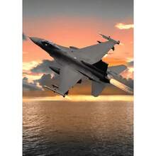 1 tấm áp phích hành tinh máy bay phản lực tranh vải in HD hiện đại nghệ thuật treo tường hình ảnh cho phòng khách trang trí nhà không có khung - Nhiều màu - Xem 11