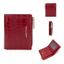 鳄鱼皮纹理小钱包 多功能优雅拉链零钱包 女士礼物 Bresmas 卡夹 卡夹 钱包 名片夹 信用卡夹 身份证夹 卡片夹 女士 女士钱包 迷你钱包 钱包 钱包 卡片钱包