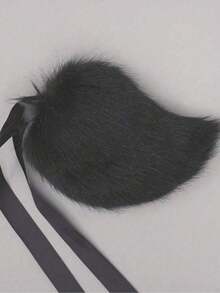 1PC Kawaii Rabbit Tail Plush Fursuit Tails Anime Cosplay Costume Props Fluffy Fluffy Furry Bunny Tails For Party Roleplay JK Girl - Nhiều màu - Xem 4