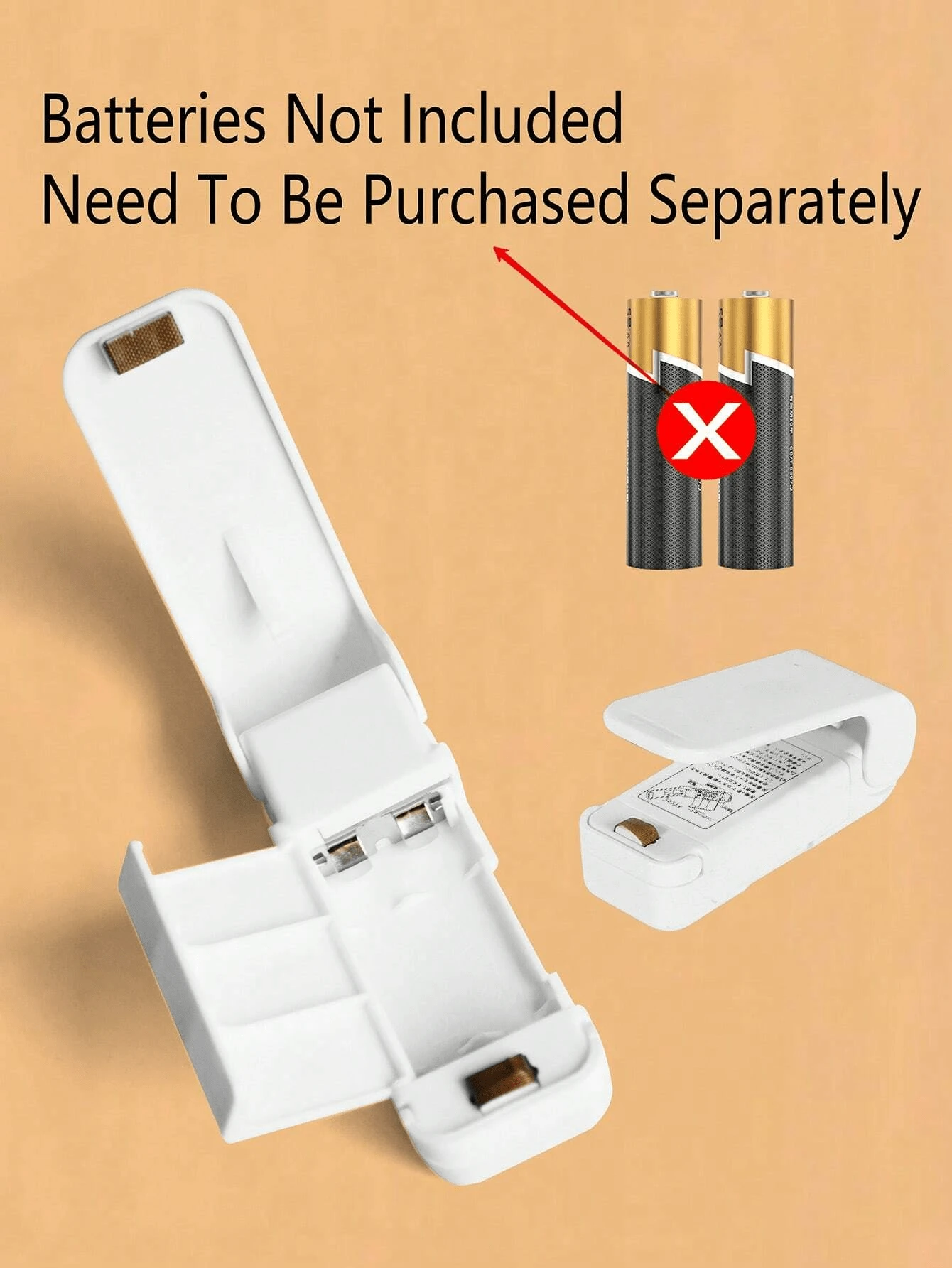 Portable Mini Sealing Machine, Food Plastic Bag Heat Sealer, Household