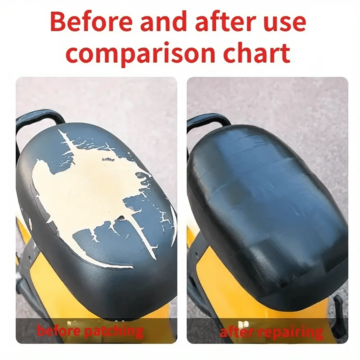 Rubber Leather Repair Tape SelfAdhesive Patch Kit For Furniture, Car