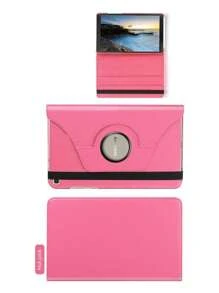 POP SHOPE 360 Rotating Flip Cover For  Galaxy A8 Tablet 10.5" Screen - X 205 - Màu Hồng baby - Xem 1