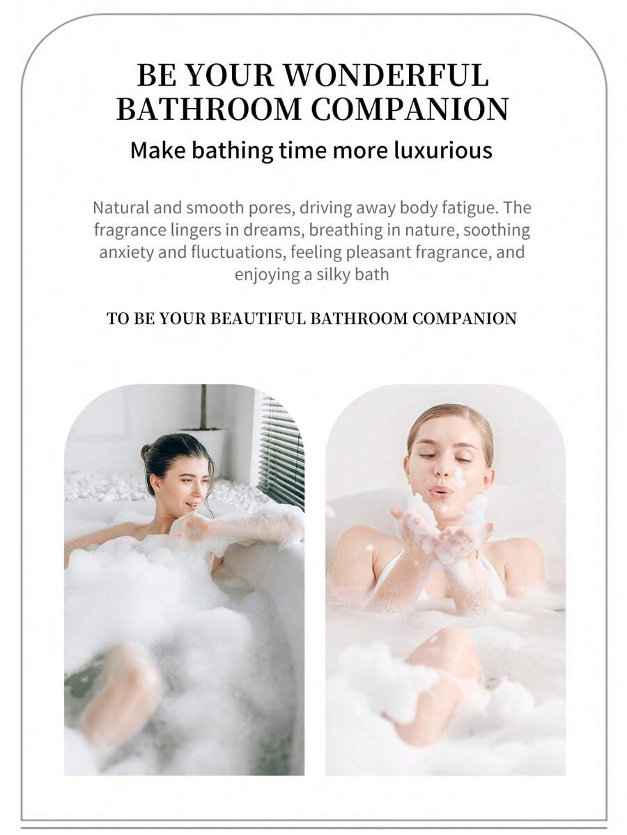 Fragrant Bubble Bath Body Wash Long Lasting Scent Nourishing Tender