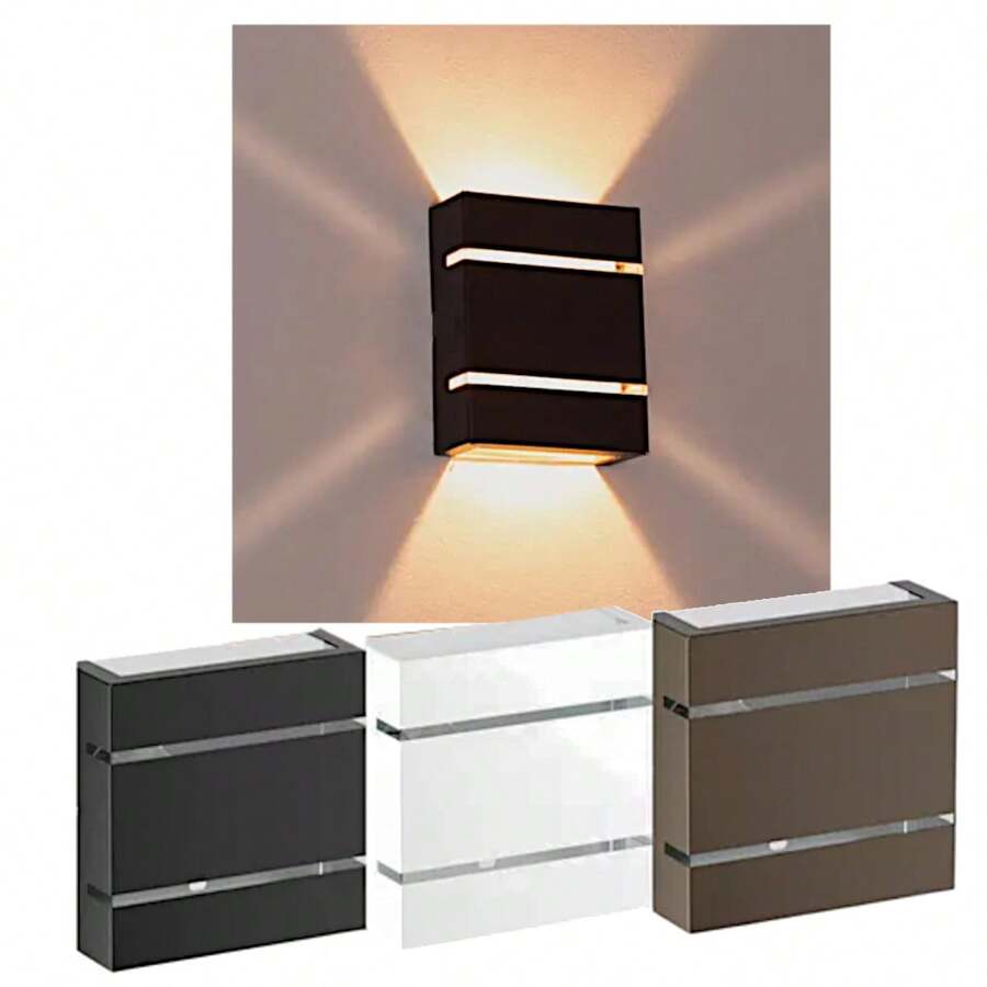 Kit 06 Slim Wall Light With 2 Spotlights 110/220 Volts - Xem 1