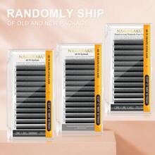 1 件 NAGARAKU 4D W 睫毛 0.07 C/D 预制 4D W 扇形睫毛延长 自然柔软黑色/棕色 W 型睫毛 仿貂皮单根睫毛 随机包装发送 睫毛簇，睫毛簇，单根睫毛，睫毛，假睫毛 - D - 查看 5