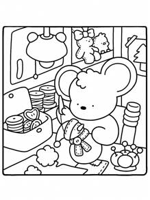 Comfy Days: Coloring Book For Adults And Teens Featuring Super Cute Animal Characters In Cozy Hygge Moments For Relaxation (Cozy Spaces Coloring).Children's Gifts, Christmas Gifts, Cute Cartoon Coloring Books.Thanksgiving Gift Back To School