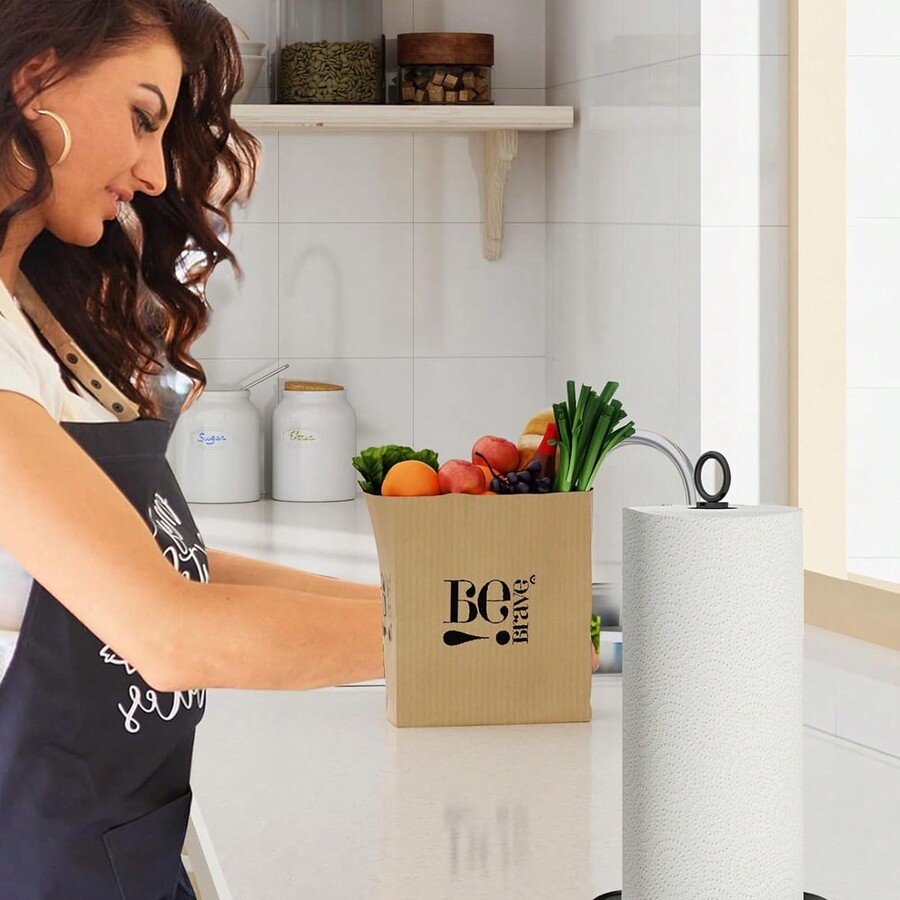 Paper Towel Holder Countertop, Black Paper Towel Holder For Standard