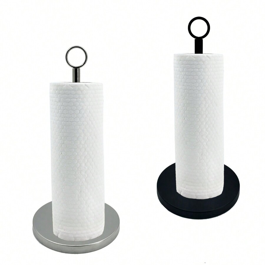 Paper Towel Holder Countertop, Black Paper Towel Holder For Standard