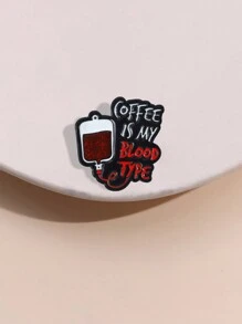 1 chiếc trâm cài áo hình người yêu cà phê sáng tạo, trâm cài trang sức bằng hợp kim, quà tặng thanh lịch cho bạn bè, phù hợp cho nam và nữ đeo hàng ngày, ngày lễ tình nhân, mẹ, mẹ, ngày của mẹ, quà tặng - Nhiều màu - Xem 5